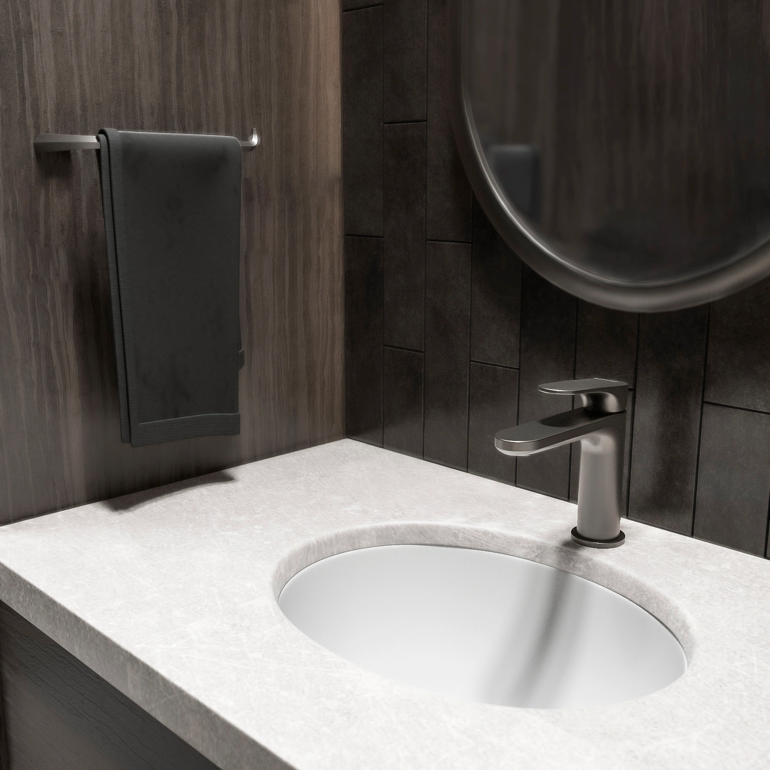 Смеситель для раковины KN-80/GM